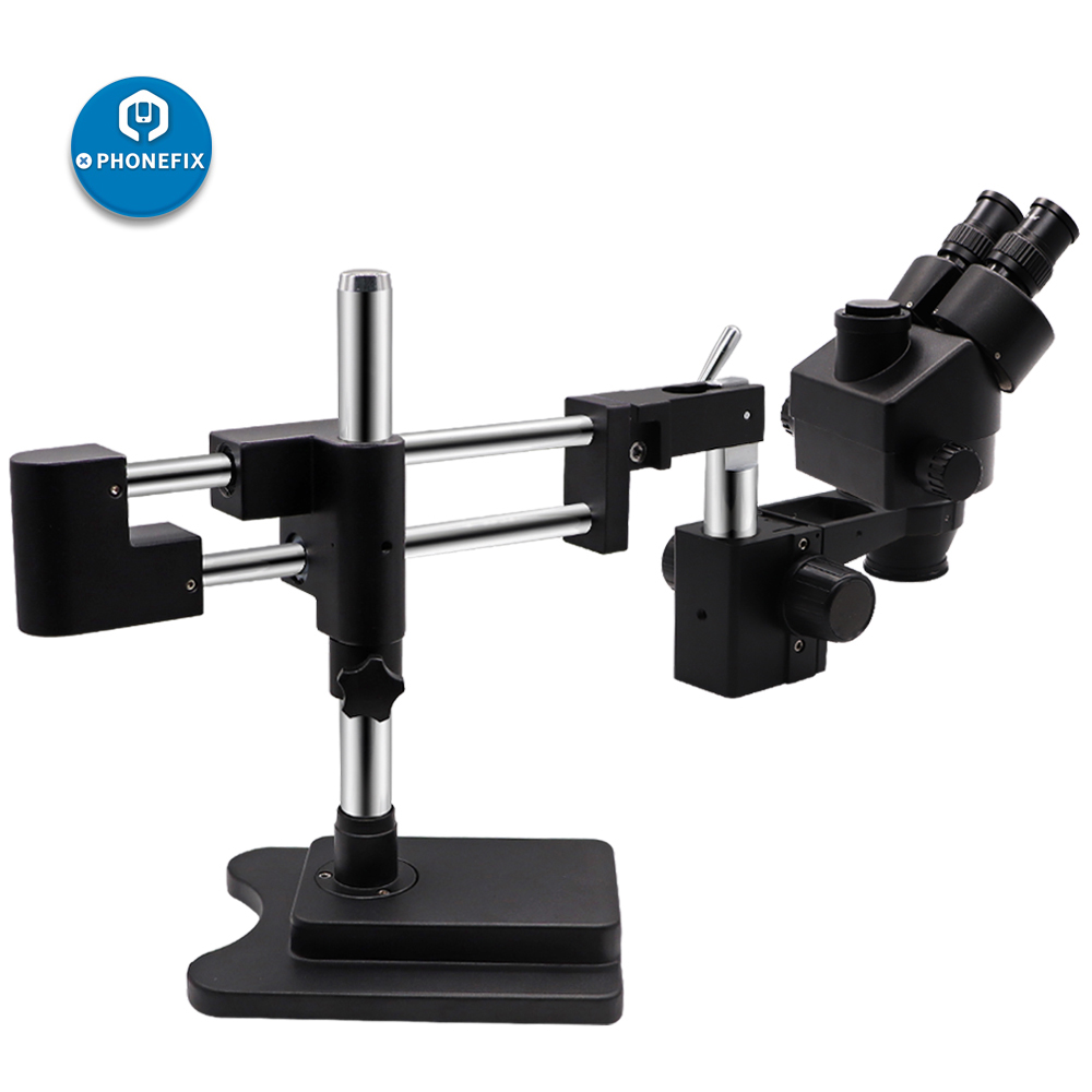 Mikroskop Stereo Lengan Ganda  - Stereo Trinocular Microscope Pcb ulasan dan harga