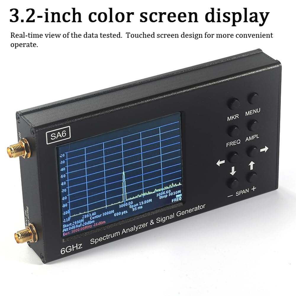 Analisa Spektrum Genggam 35MHz - Signal Generator Spectrum Analyzer ulasan dan harga