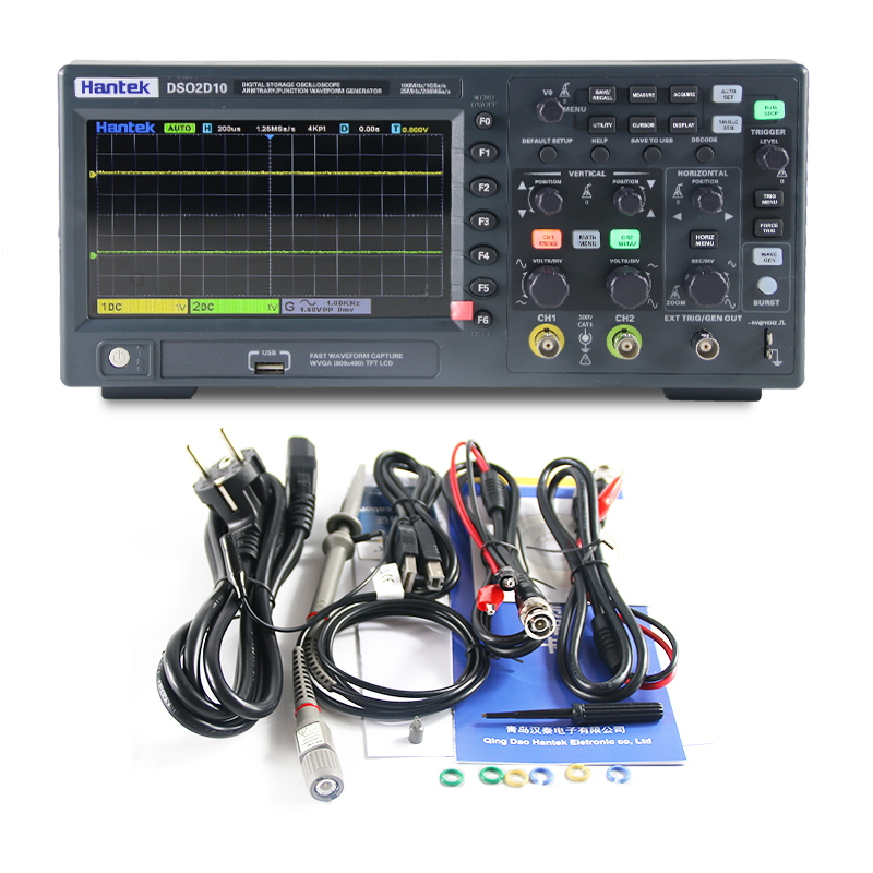 Osiloskop Penyimpanan Digital  - Digital Storage Oscilloscope 100Mhz ulasan dan harga