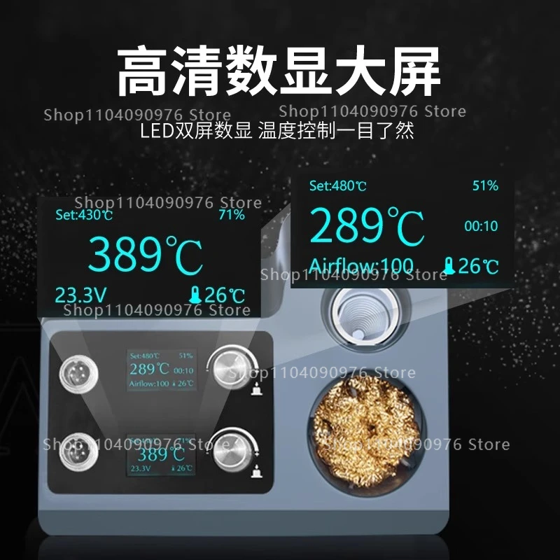 Stasiun Rework Udara Panas Sol - Hot Air Rework Station T12 ulasan dan harga