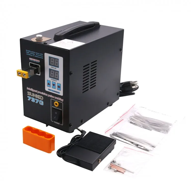 Mesin Las Titik 737G 110V 1.5K - Spot Welder 18650 Battery Pack ulasan dan harga
