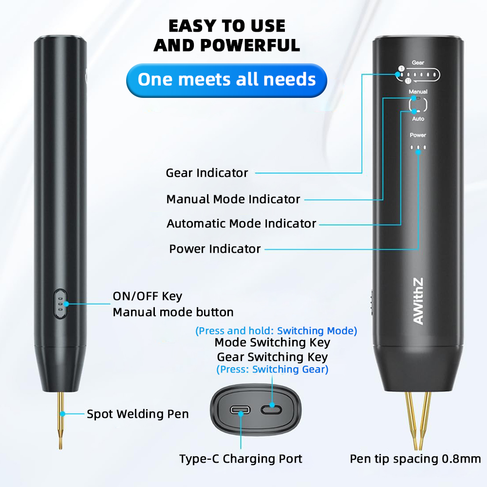 Awithz Baterai Portabel Spot W - Spot Welder 18650 Battery Pack ulasan dan harga