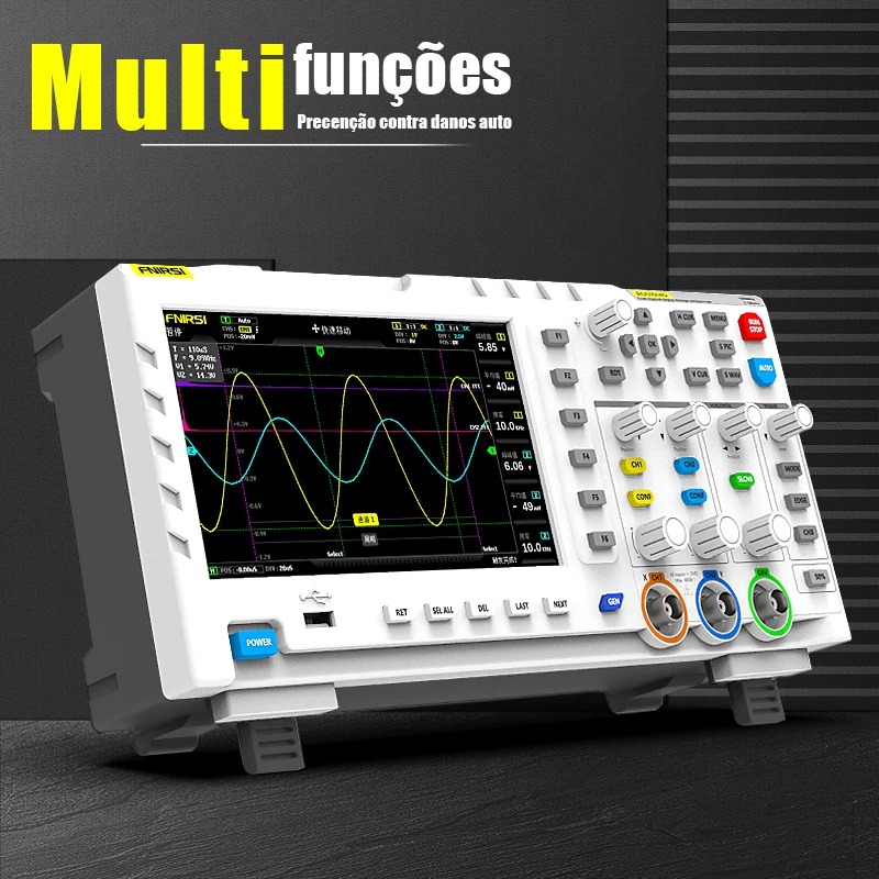 FNIRSI 1014D Osiloskop Digital - Digital Storage Oscilloscope 100Mhz ulasan dan harga